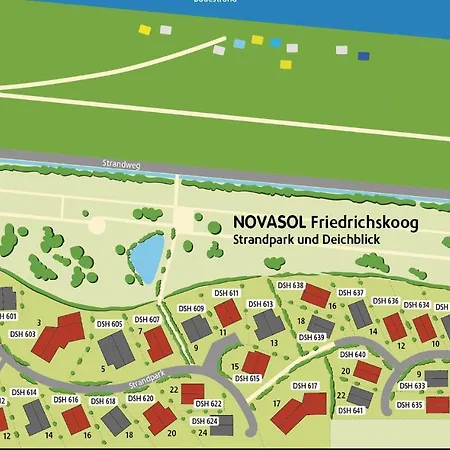 Friedrichskoog-strandpark 20 * Фридрихског